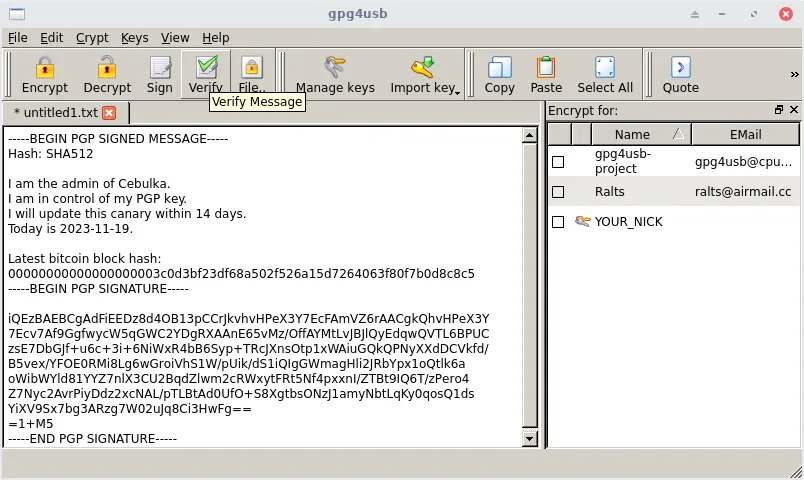 GPG4USB