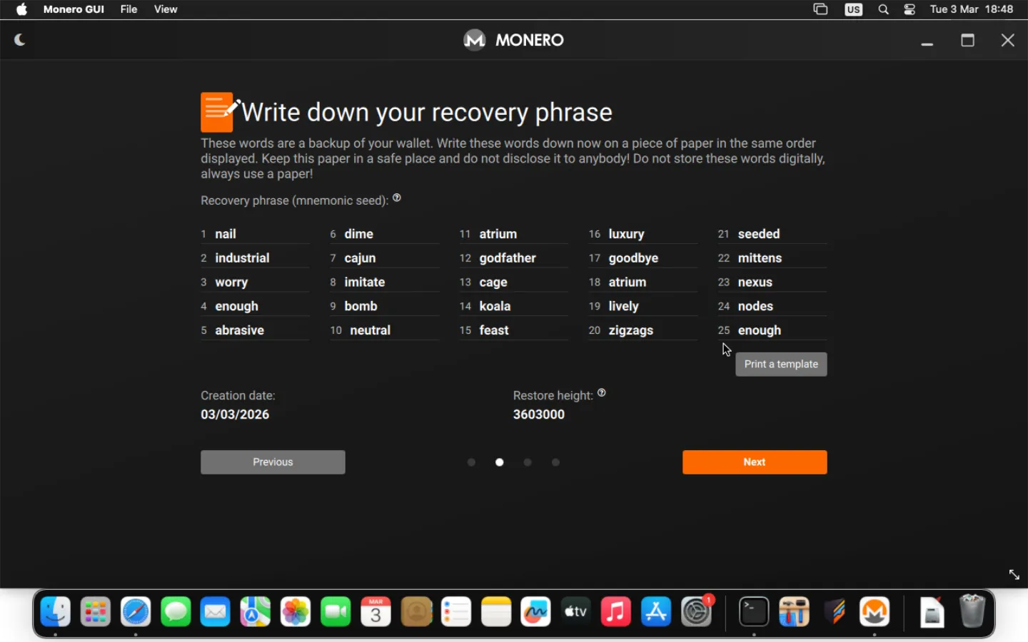 Monero GUI