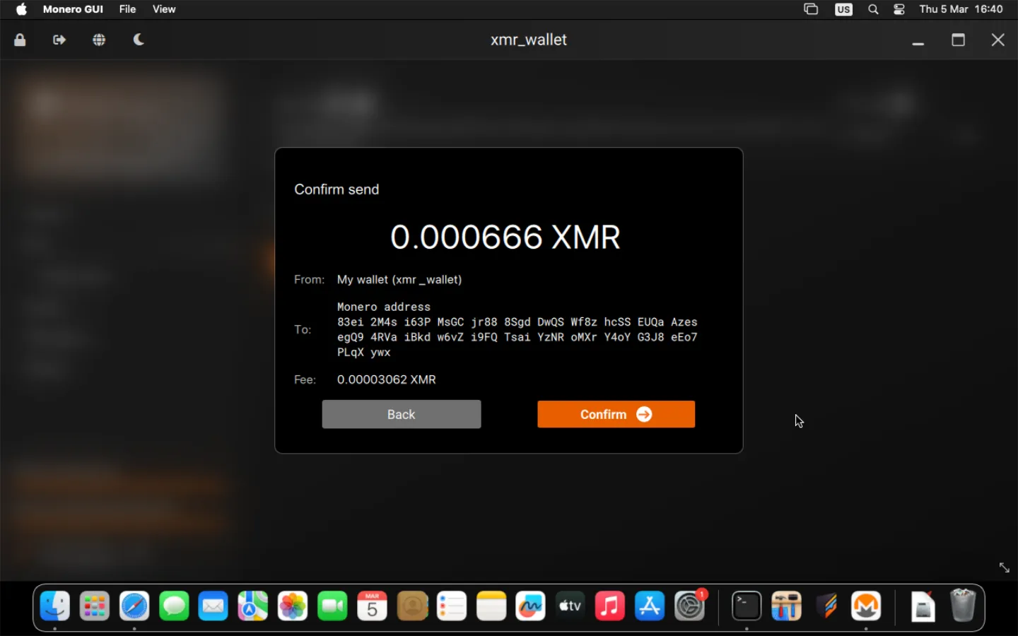 Monero GUI