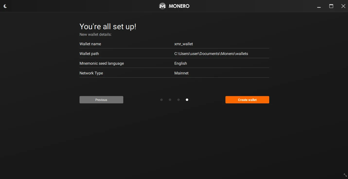 Monero GUI