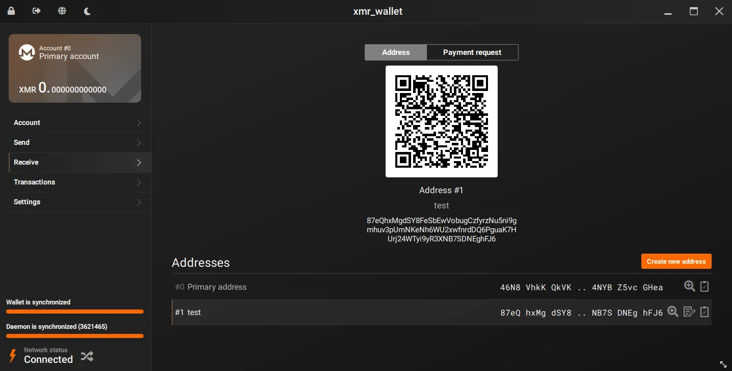 Monero GUI