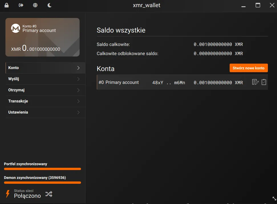 Monero GUI