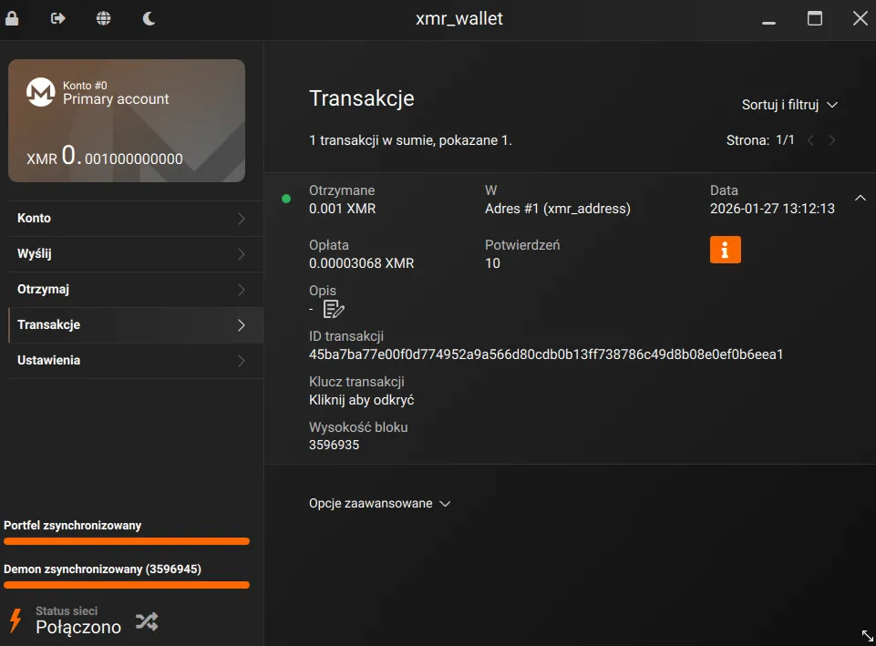 Monero GUI