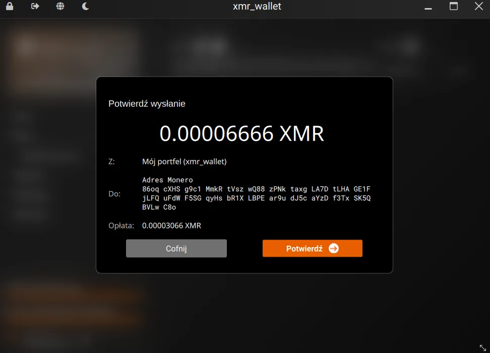 Monero GUI