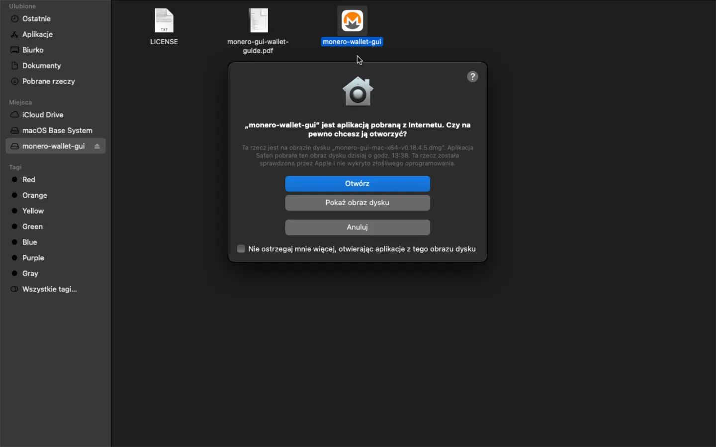 Monero GUI