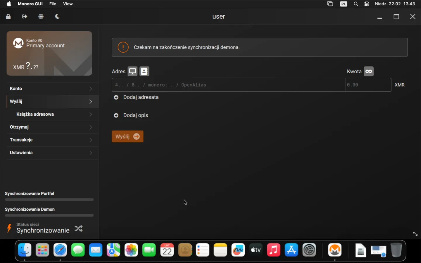 Monero GUI