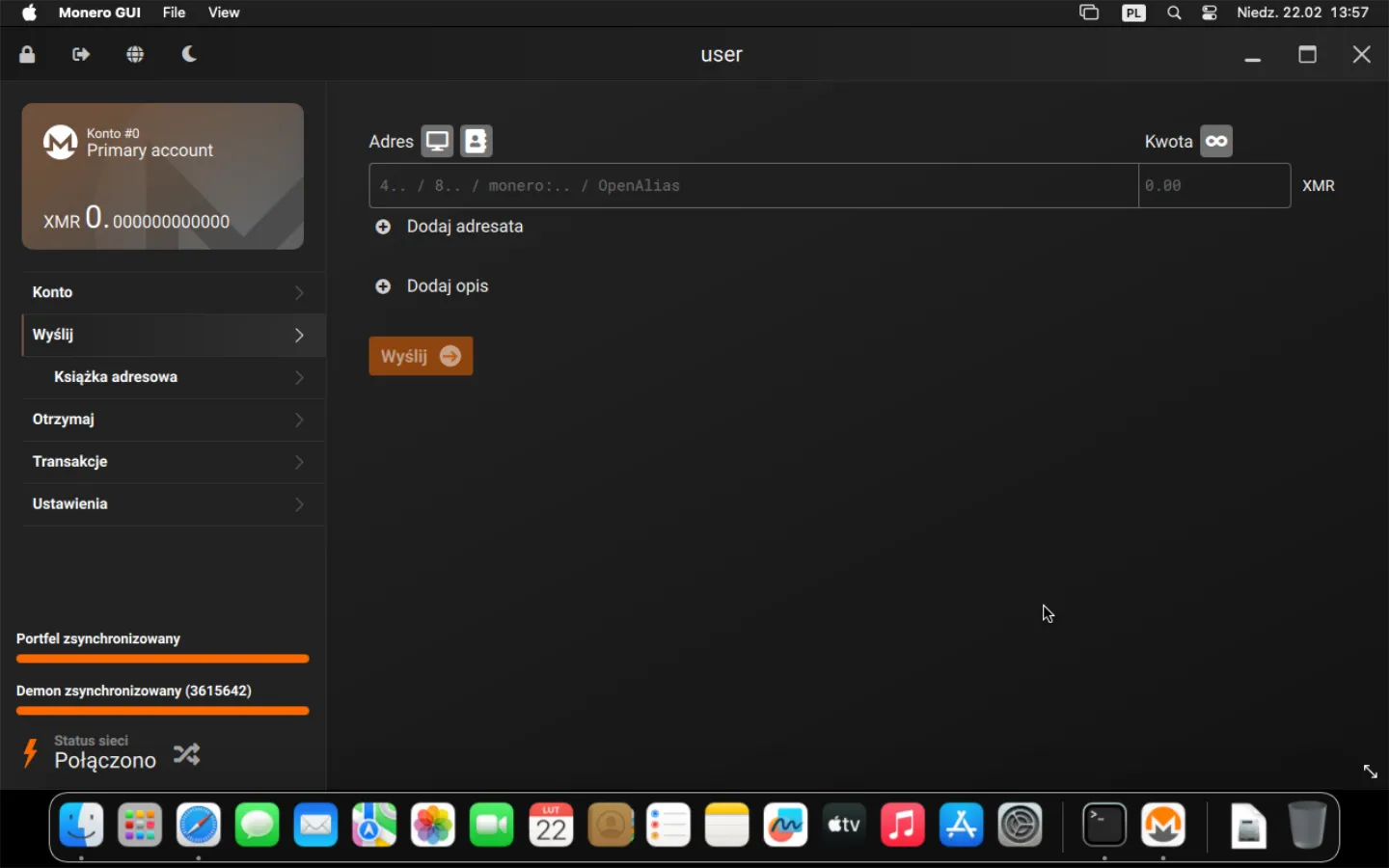 Monero GUI
