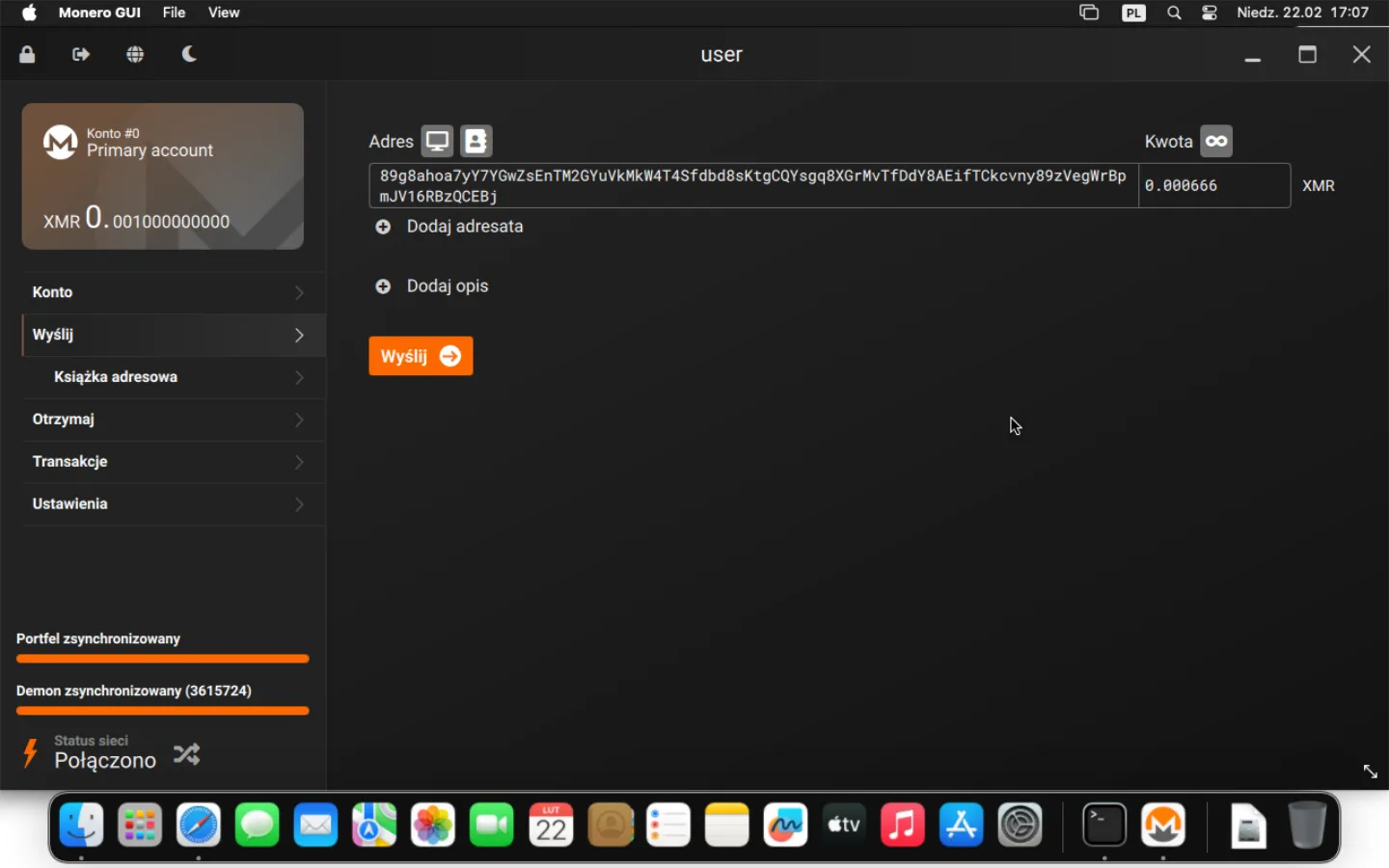 Monero GUI