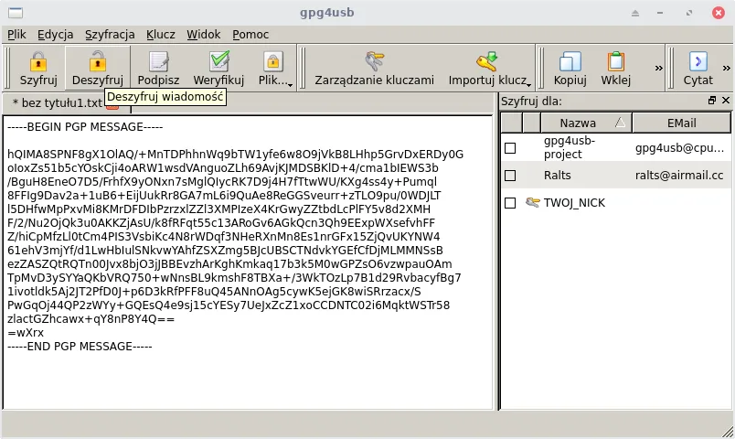 GPG4USB